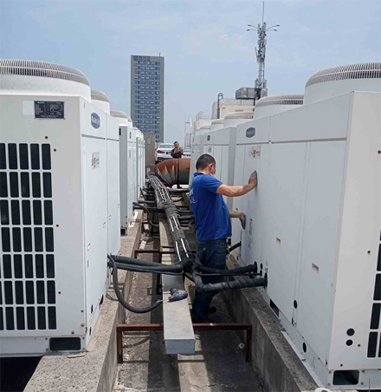 扶余中央空调制热和不制冷系统维修方法